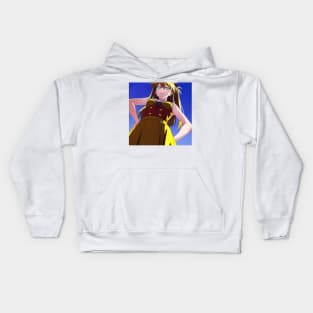 Asuka thinking highly of you Kids Hoodie